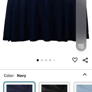 Navy blue table cloths
